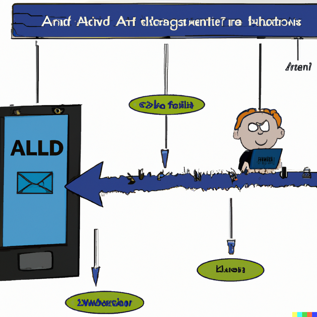 DALL·E 2023-02-24 08.50.08 - a cartoon that visualize digital lead generation from e-mail, web, phone, some etc. and a big _